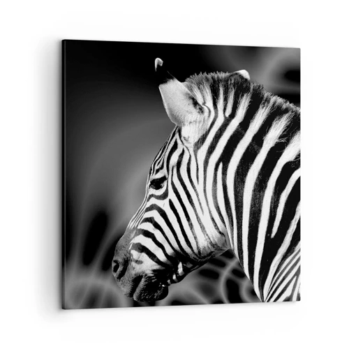 Canvas picture - White Is White, and Black Is Black - 50x50 cm