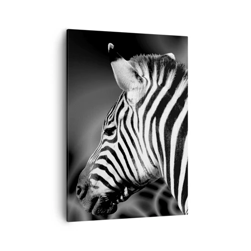 Canvas picture - White Is White, and Black Is Black - 50x70 cm