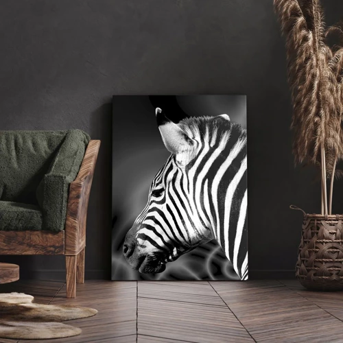 Canvas picture - White Is White, and Black Is Black - 50x70 cm