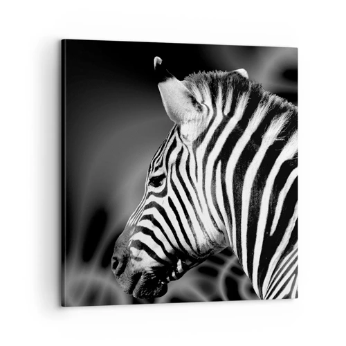 Canvas picture - White Is White, and Black Is Black - 60x60 cm