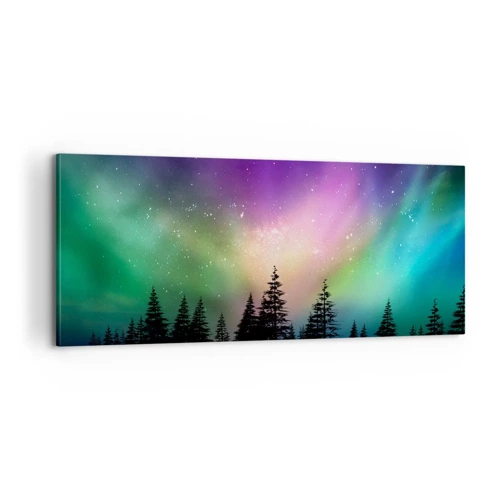 Canvas picture - White Magic - 100x40 cm