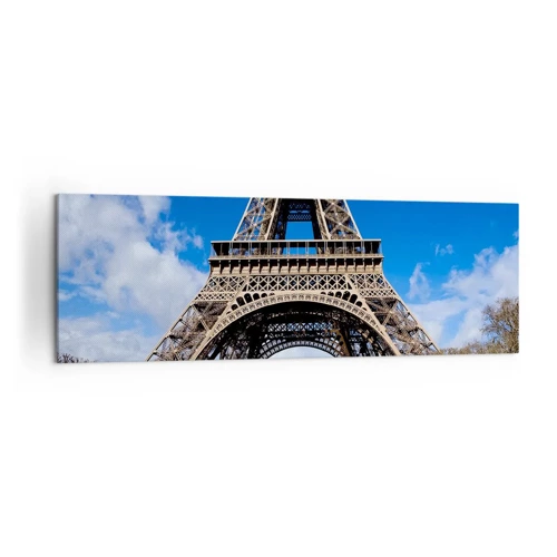 Canvas picture - Whole Paris at Her Feet - 160x50 cm