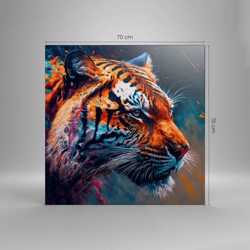 Canvas picture - Wild Beauty - 70x70 cm