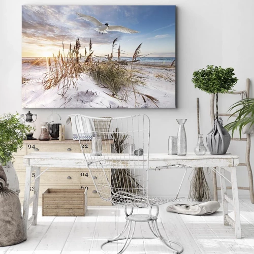 Canvas picture - Wind from the Sea - 70x50 cm