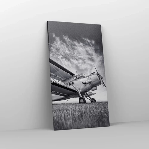 Canvas picture - Winged Pilgrim - 45x80 cm