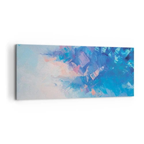 Canvas picture - Winter Abstract - 100x40 cm