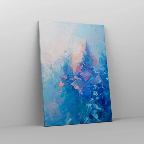 Canvas picture - Winter Abstract - 50x70 cm