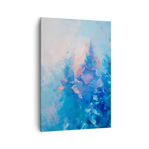 Canvas picture - Winter Abstract - 70x100 cm