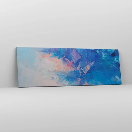 Canvas picture - Winter Abstract - 90x30 cm