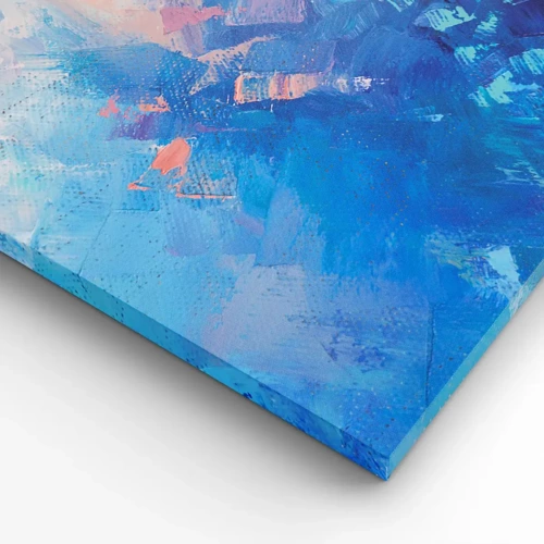 Canvas picture - Winter Abstract - 90x30 cm