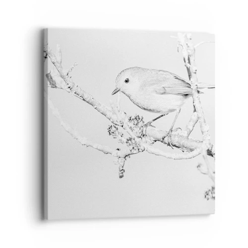 Canvas picture - Winter Morning - 30x30 cm