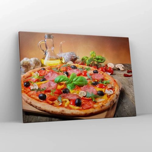 Canvas picture - With a Real Italian Flavouring - 100x70 cm