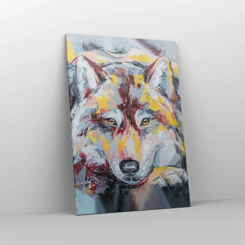 Canvas picture - Wolf Eyes - 70x100 cm