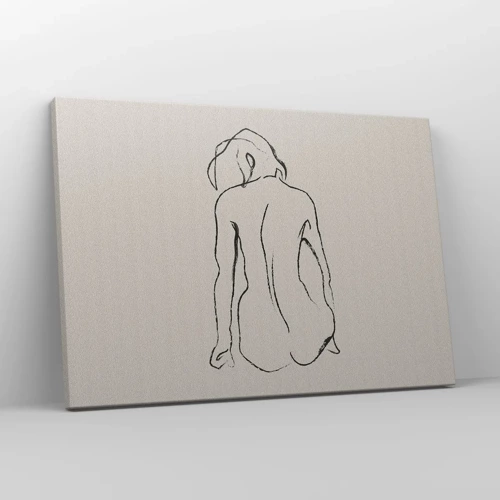 Canvas picture - Woman Nude - 70x50 cm