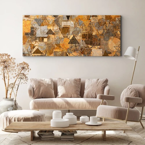 Canvas picture - World Caught in One Form - 120x50 cm