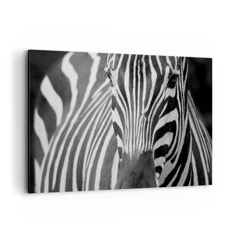 Canvas picture - World Is Black and White - 120x80 cm