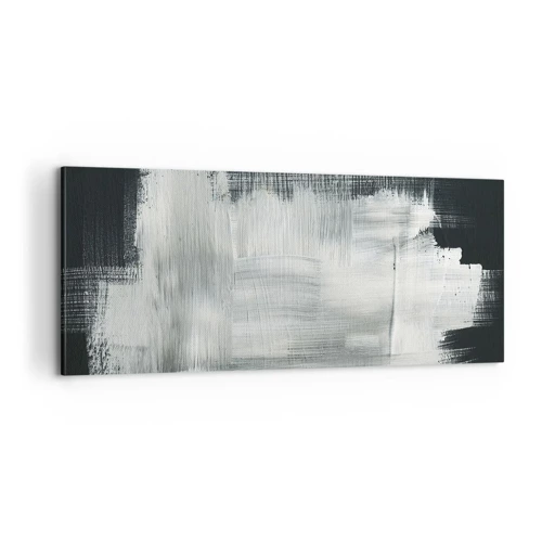 Canvas picture - Woven from the Vertical and the Horizontal - 100x40 cm