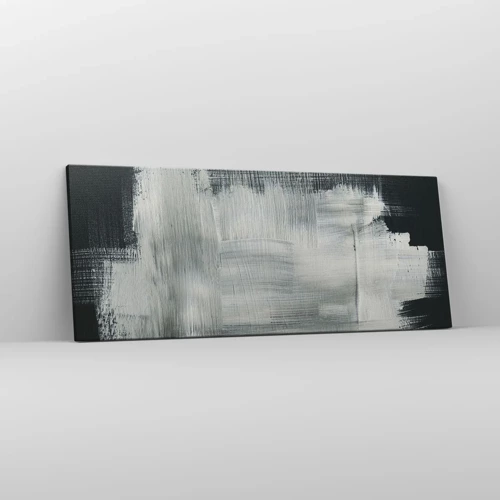 Canvas picture - Woven from the Vertical and the Horizontal - 100x40 cm