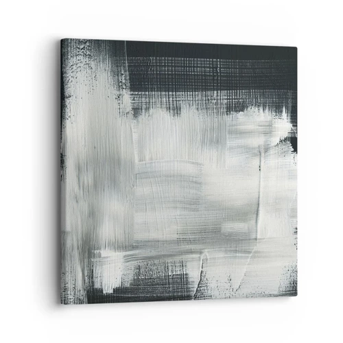 Canvas picture - Woven from the Vertical and the Horizontal - 30x30 cm