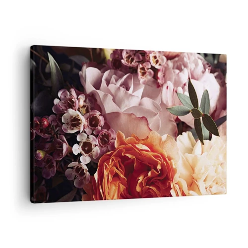 Canvas picture - Wrapped by Beauty - 70x50 cm