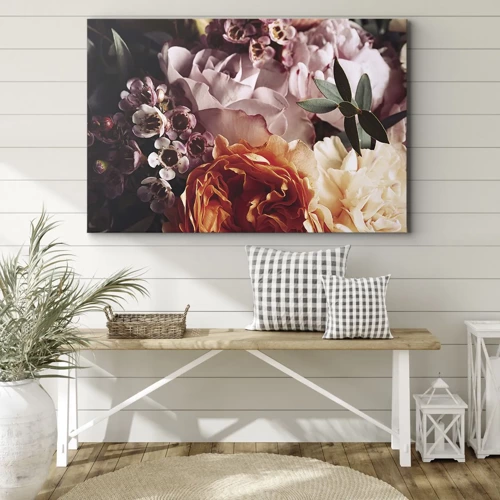 Canvas picture - Wrapped by Beauty - 70x50 cm