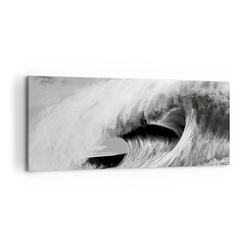 Canvas picture - Wrath of the Ocean - 100x40 cm