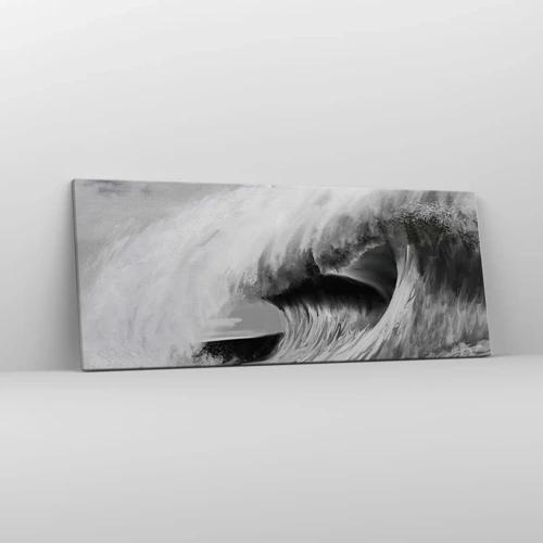 Canvas picture - Wrath of the Ocean - 100x40 cm