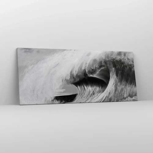 Canvas picture - Wrath of the Ocean - 120x50 cm