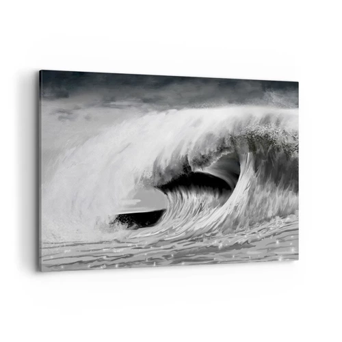 Canvas picture - Wrath of the Ocean - 120x80 cm