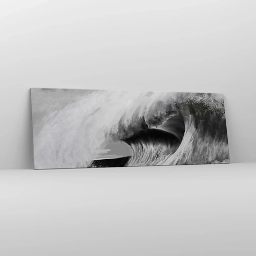 Canvas picture - Wrath of the Ocean - 140x50 cm