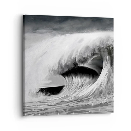 Canvas picture - Wrath of the Ocean - 30x30 cm