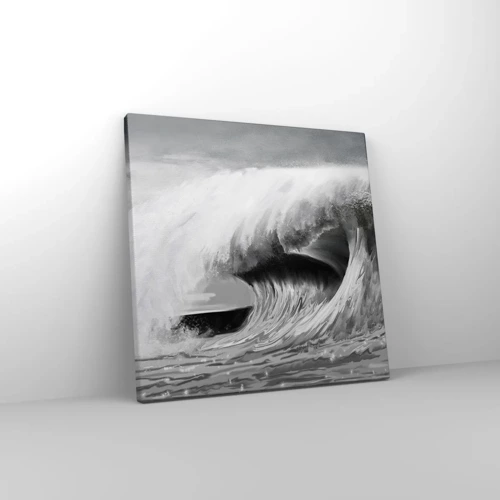 Canvas picture - Wrath of the Ocean - 30x30 cm