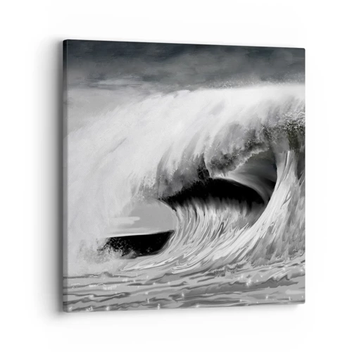 Canvas picture - Wrath of the Ocean - 40x40 cm