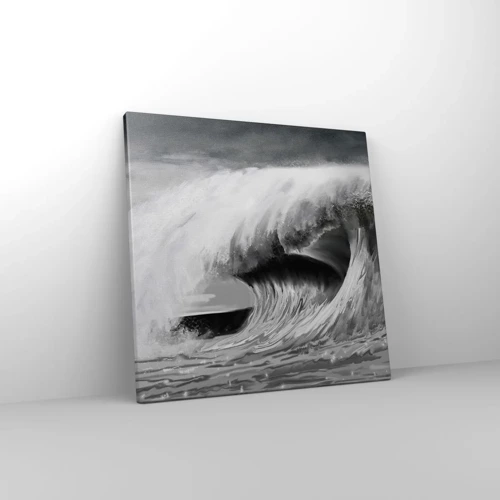 Canvas picture - Wrath of the Ocean - 40x40 cm