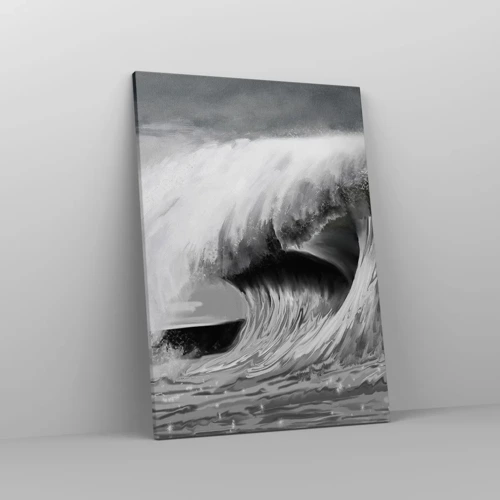 Canvas picture - Wrath of the Ocean - 50x70 cm