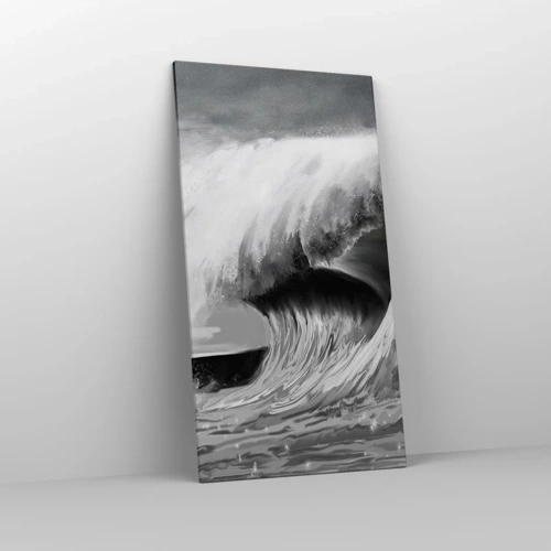 Canvas picture - Wrath of the Ocean - 65x120 cm