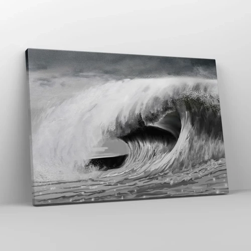 Canvas picture - Wrath of the Ocean - 70x50 cm