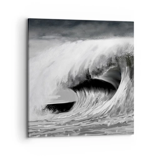 Canvas picture - Wrath of the Ocean - 70x70 cm