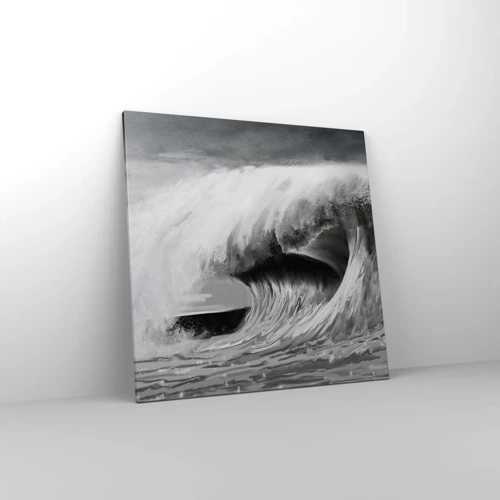 Canvas picture - Wrath of the Ocean - 70x70 cm