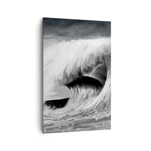 Canvas picture - Wrath of the Ocean - 80x120 cm