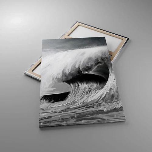 Canvas picture - Wrath of the Ocean - 80x120 cm