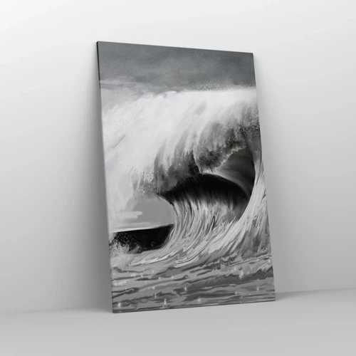 Canvas picture - Wrath of the Ocean - 80x120 cm