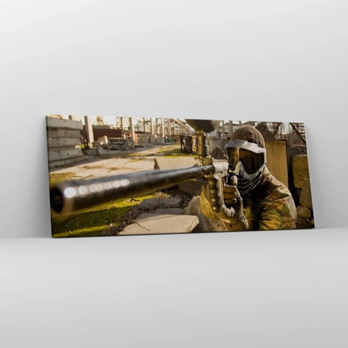 Canvas picture - You Can Be a Hero Too - 100x40 cm