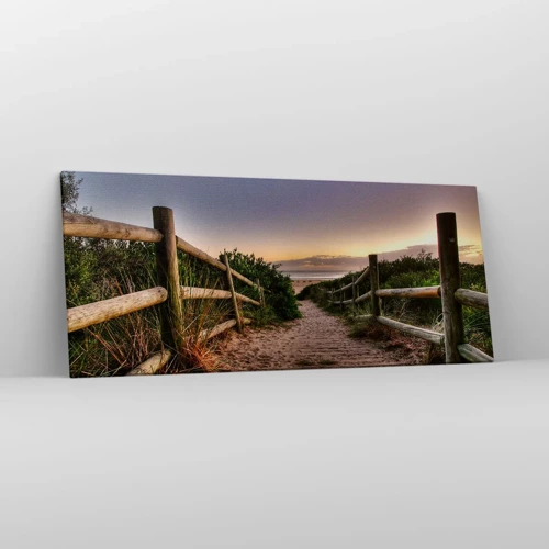 Canvas picture - You Can See the Destination - 120x50 cm