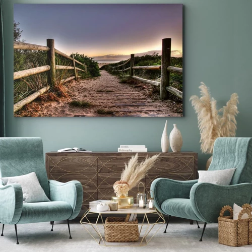 Canvas picture - You Can See the Destination - 70x50 cm