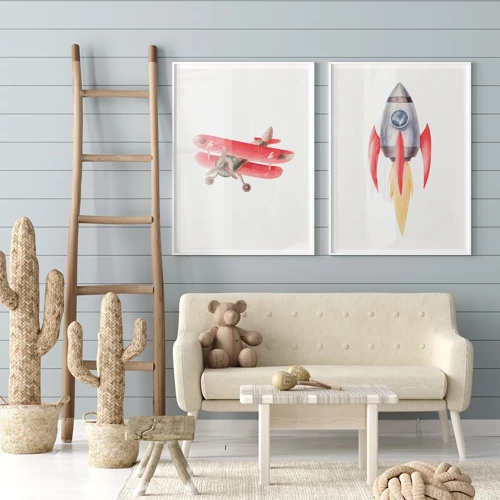 Dream of flying - Inspiration for a children's room