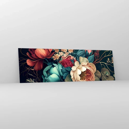Glass picture - 19th Century Charm - 160x50 cm