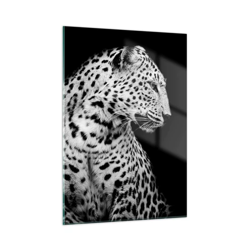 Glass picture - A Perfect Right Profile  - 50x70 cm