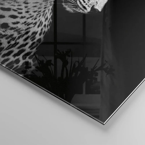 Glass picture - A Perfect Right Profile  - 70x100 cm