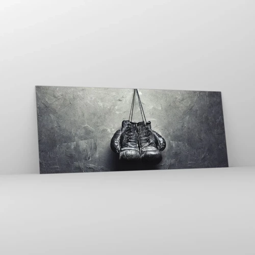 Glass picture - A Time of Fight and a Time of Peace - 100x40 cm